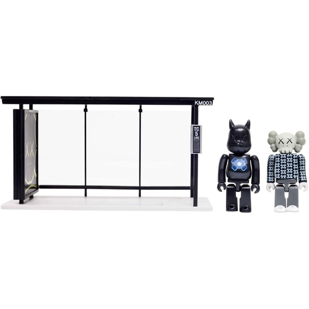 Kaws X Medicom Bus Stop Series Volume 2 Vinyl Toy Black/blueKaws X