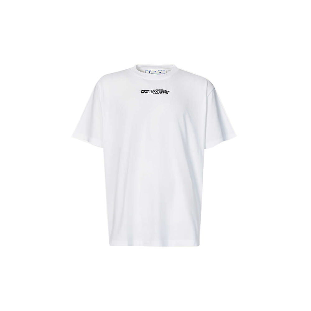 Off-white C/o Virgil Abloh Hand Painters Graphic-print Cotton-jersey T ...