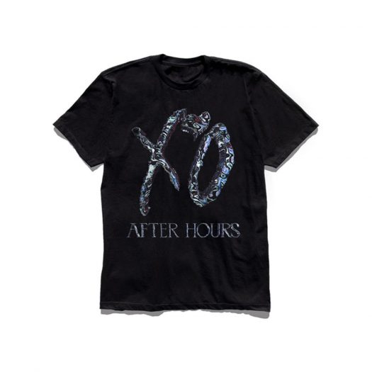 The Weeknd XO Logo After Hours Trip Tee Black