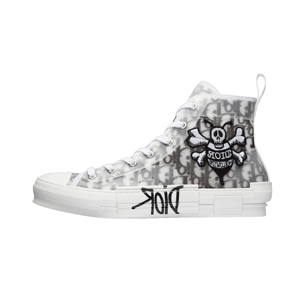 Dior And Shawn B23 High Top Bee EmbroideryDior And Shawn B23 High Top ...