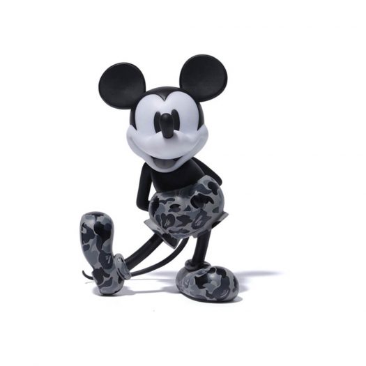 Bape X Mickey Mouse Figure Monotone Camo Version