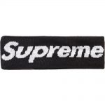 Supreme New Era Big Logo Headband (FW18) Black