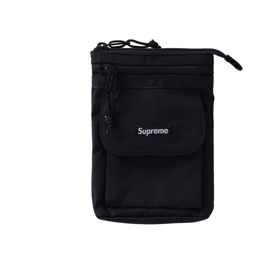 Supreme SS19 Black Shoulder Messenger Bag 🏆 Trusted - Depop