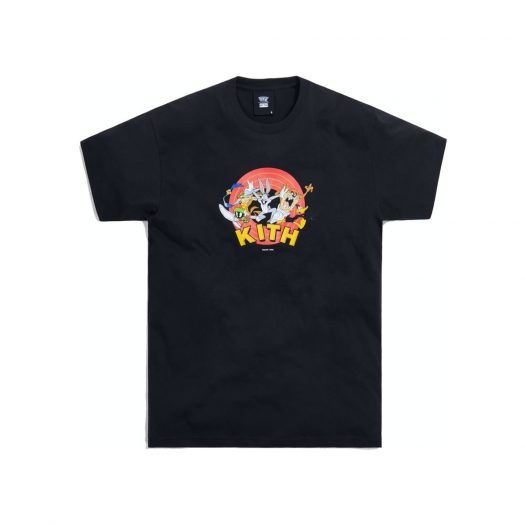Kith x Looney Tunes That's All Folks Tee Black