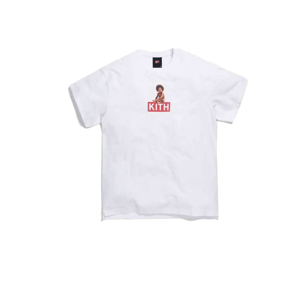 Kith x Biggie Classic Logo Tee WhiteKith x Biggie Classic Logo Tee