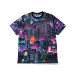 Bape Neon Tokyo T-shirt Black