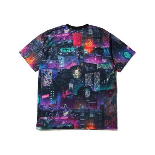 Bape Neon Tokyo T-shirt Black
