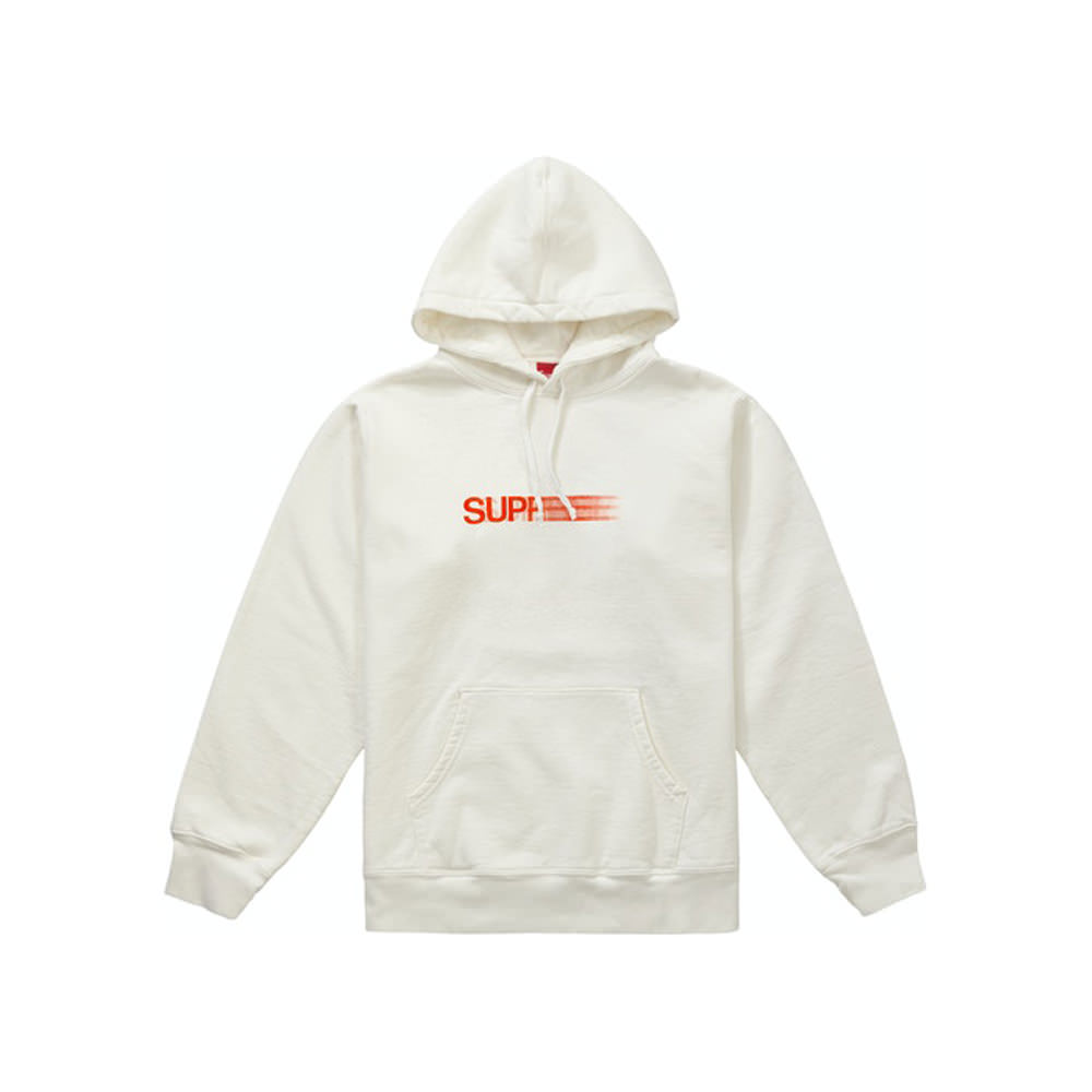 Supreme Motion Logo Hooded Sweatshirt (SS20) WhiteSupreme Motion