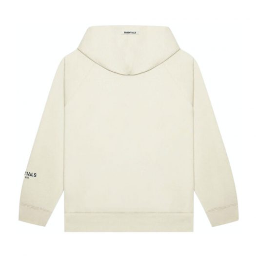 Fear Of God Essentials 3d Silicon Applique Pullover Hoodie Buttercream