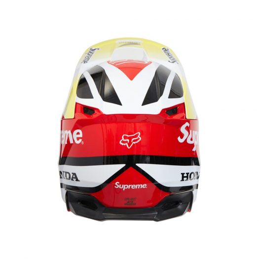 Supreme Honda Fox Racing V1 Helmet Red