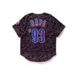 Bape X Mitchell & Ness Mets Jersey Black