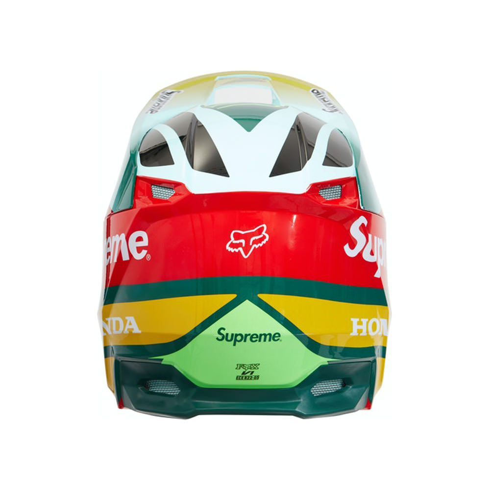 Supreme Honda Fox Racing V1 Helmet MossSupreme Honda Fox Racing V1