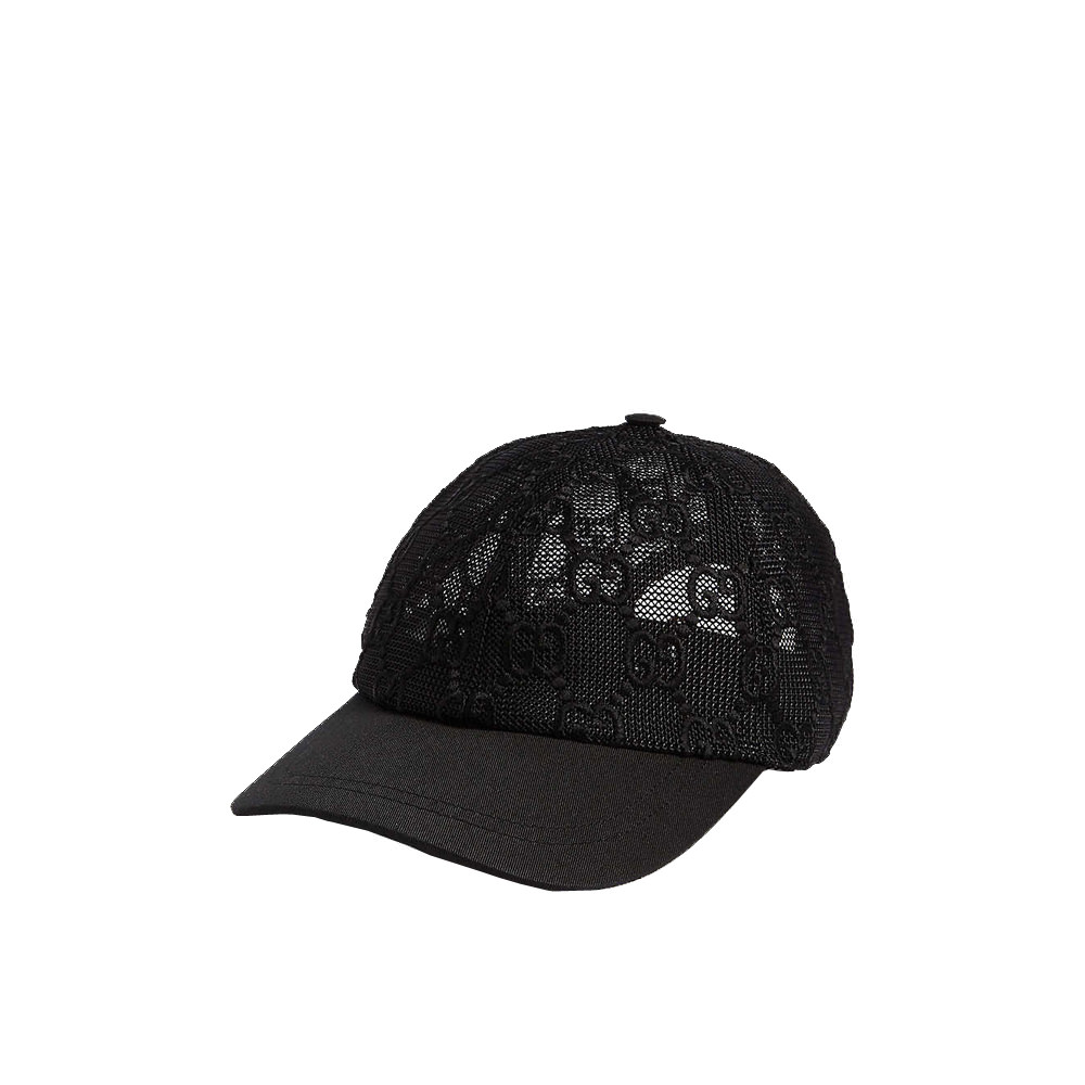 gucci lace baseball cap