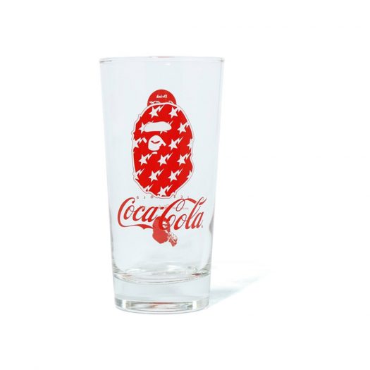 Bape X Coca Cola Glass Clear