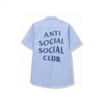 Anti Social Social Club x USPS Work Shirt Light Bluev