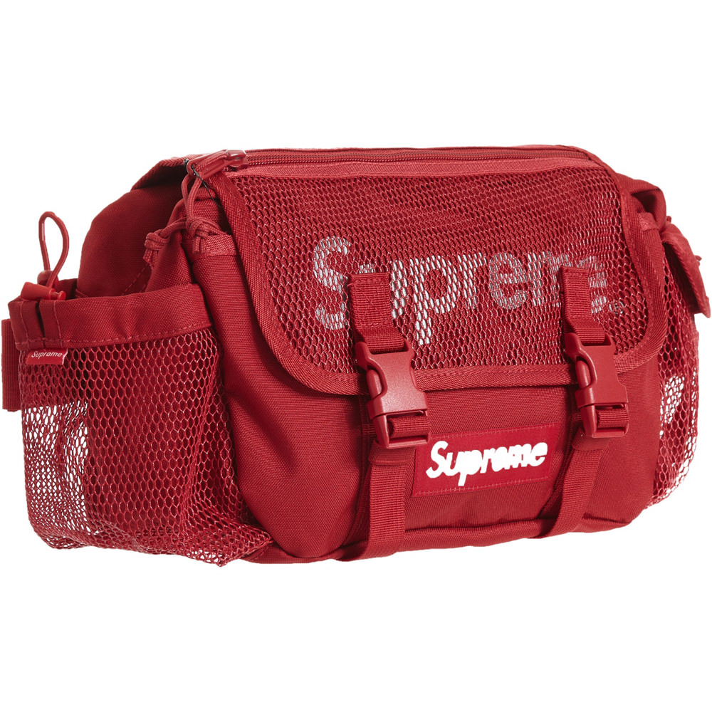 Sale > supreme waist bag ss20 red > in stock