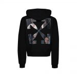Off-white C/o Virgil Abloh Caravaggio-printed Cotton-jersey Hoody