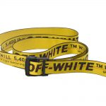 Off-white Industrial Belt (Ss19) Yellow/black