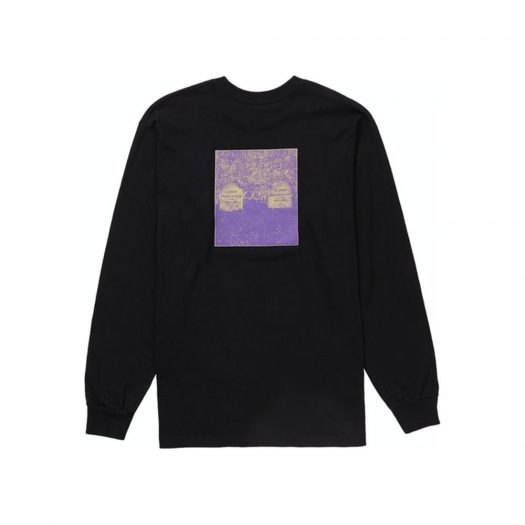 Supreme The Real Shit L/S Tee Black