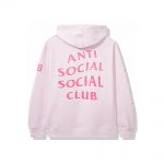 Anti Social Social Club Sports Hoodie Pink