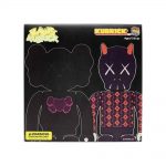 Kaws X Medicom Bus Stop Series Volume 1 Vinyl Toy Black/red