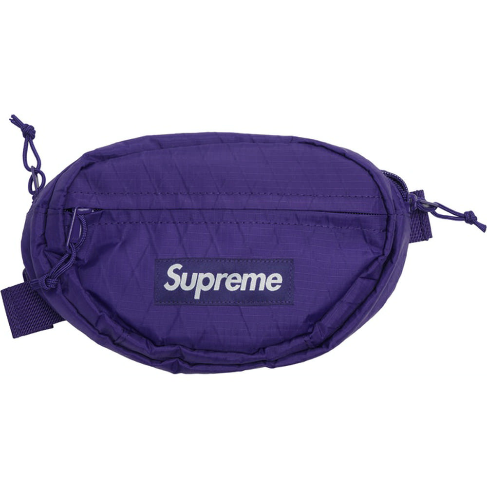 purple supreme fanny pack