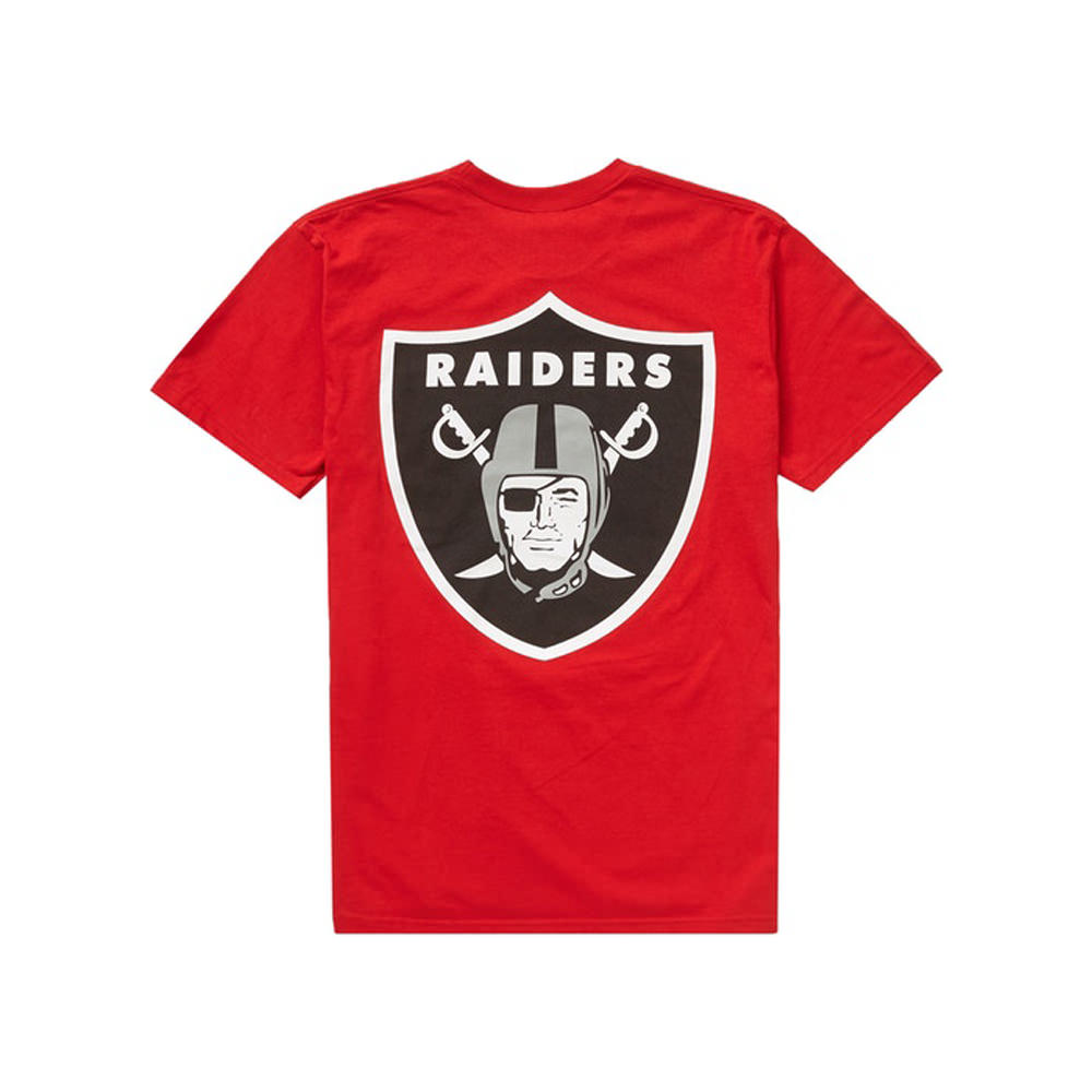 Supreme NFL x Raiders x '47 Pocket Tee RedSupreme NFL x Raiders x