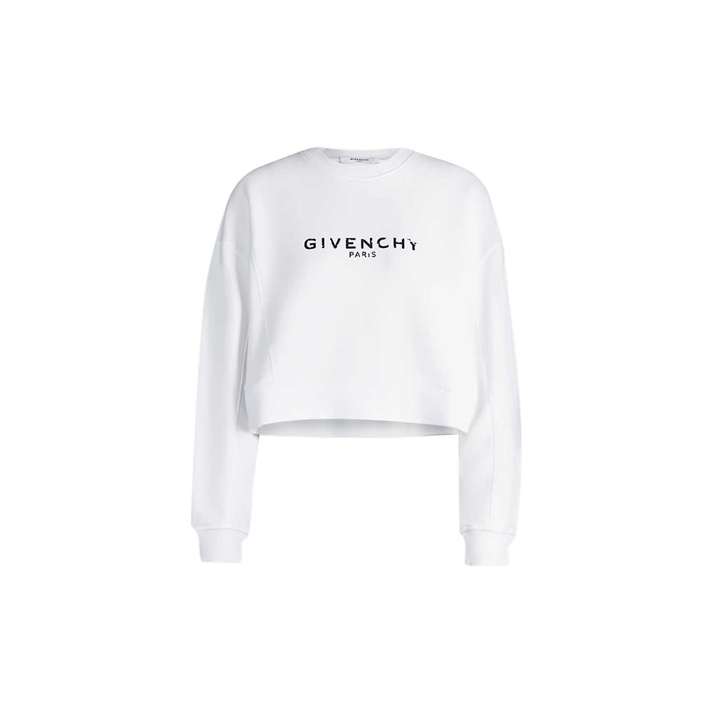 givenchy crop sweatshirt