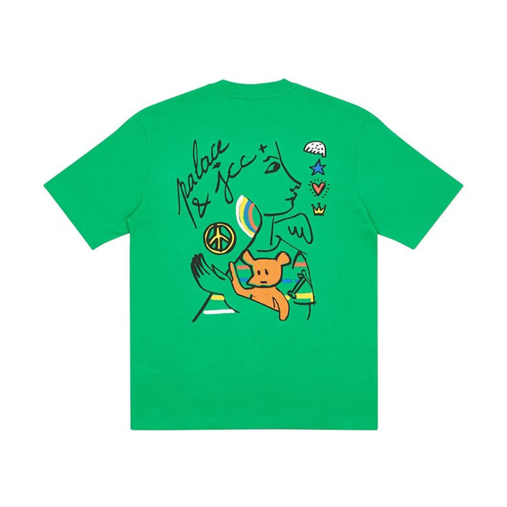 Palace JCDC2 T-Shirt GreenPalace JCDC2 T-Shirt Green - OFour