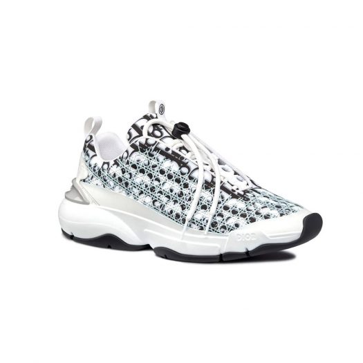 Dior B24 Oblique Cannage Motif White