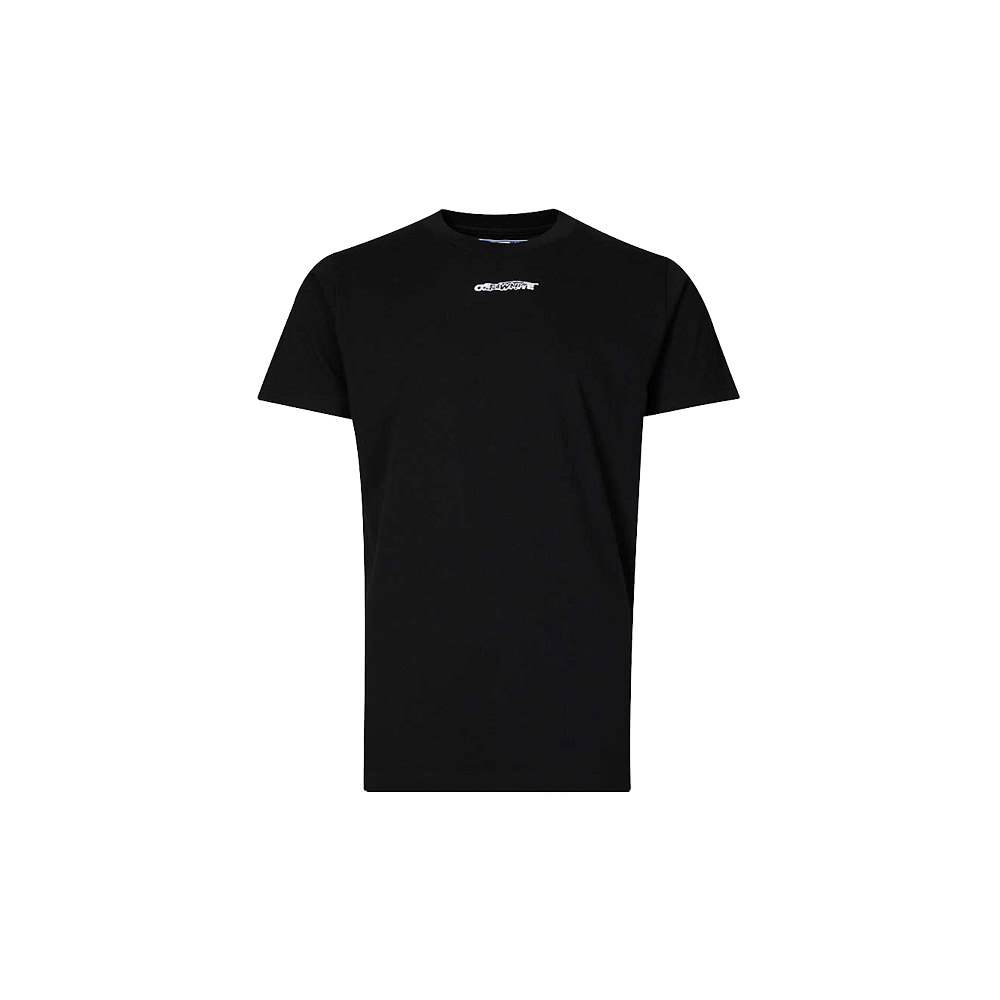 Off-White c/o Virgil Abloh T-shirt In Black Cotton