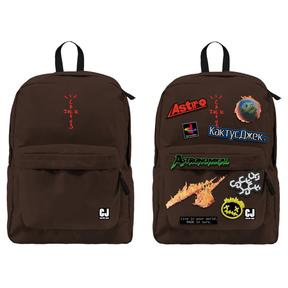 Travis Scott Cactus Jack backpack with - Cured Collection
