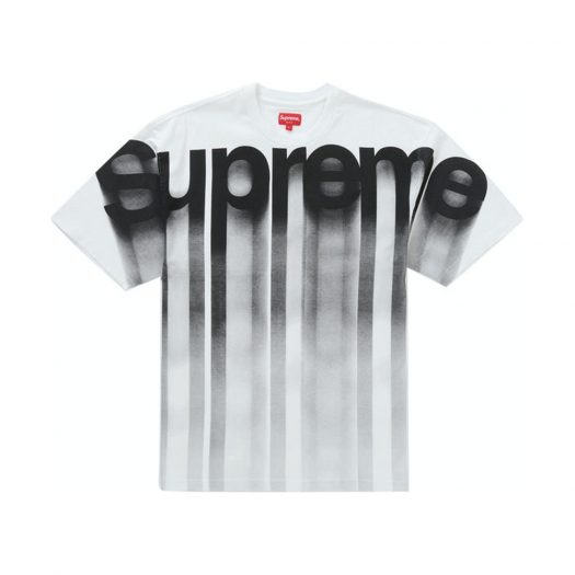 Supreme Bleed Logo S/S Top White