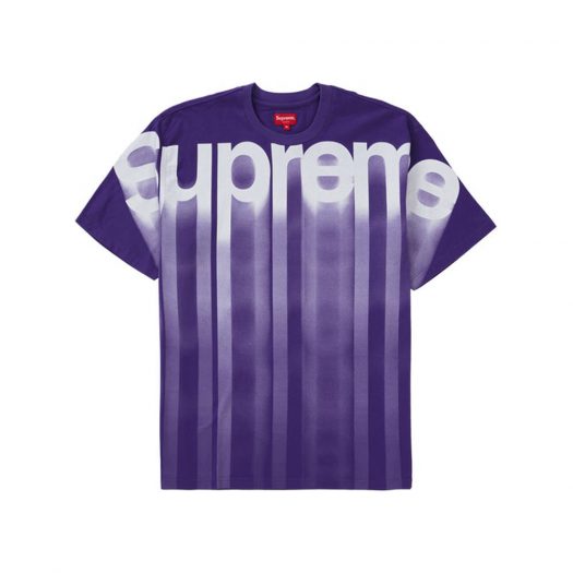Supreme Bleed Logo S/S Top Purple