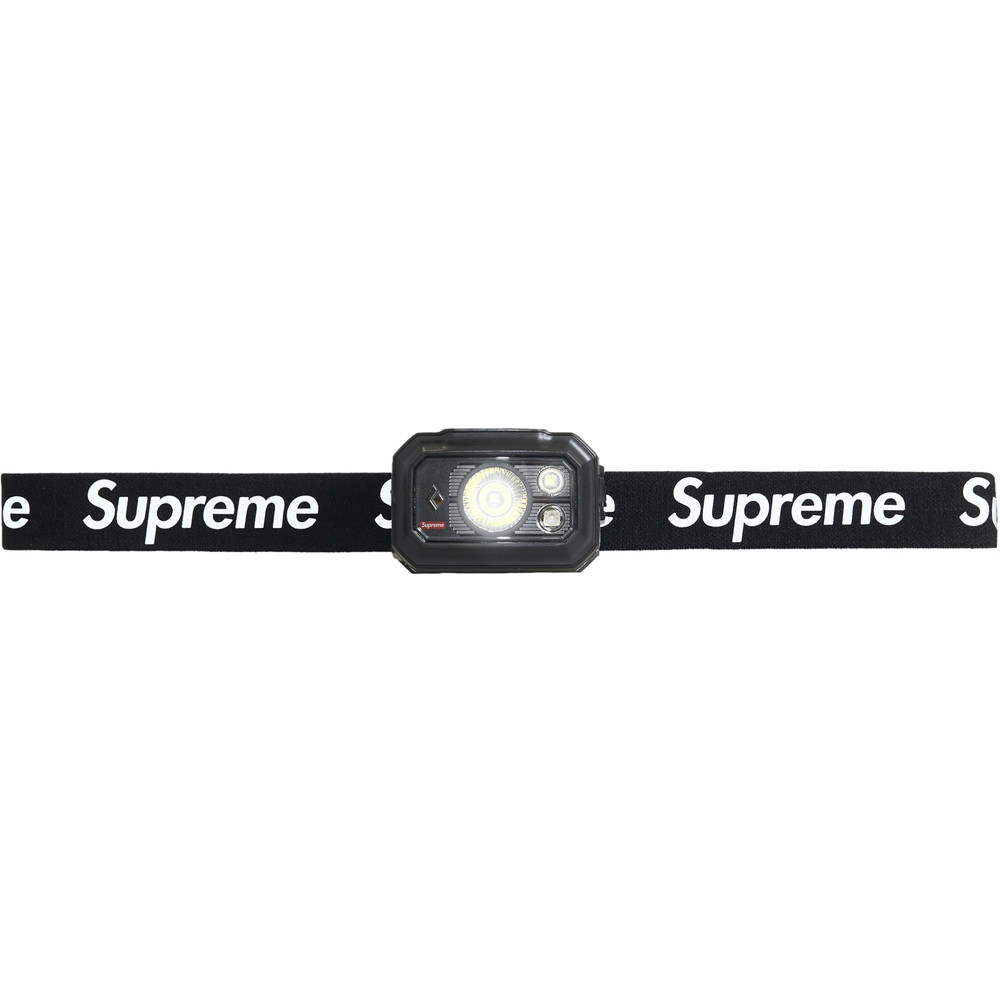 Supreme Black Diamond Storm 400 Headlamp BlackSupreme Black