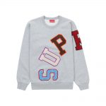 Supreme Big Arc Crewneck Heather Grey