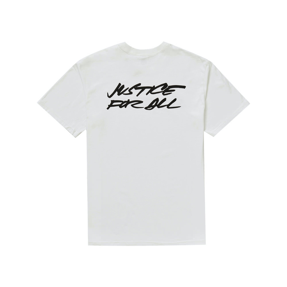 Supreme Futura Logo Tee WhiteSupreme Futura Logo Tee White - OFour