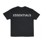 Fear Of God Essentials 3m Logo Boxy T-shirt Black/white