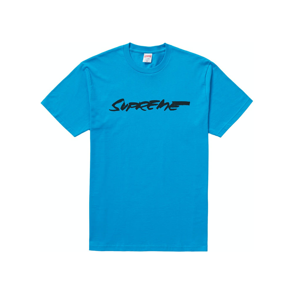 Supreme Futura Logo Tee Bright Blue - OFour