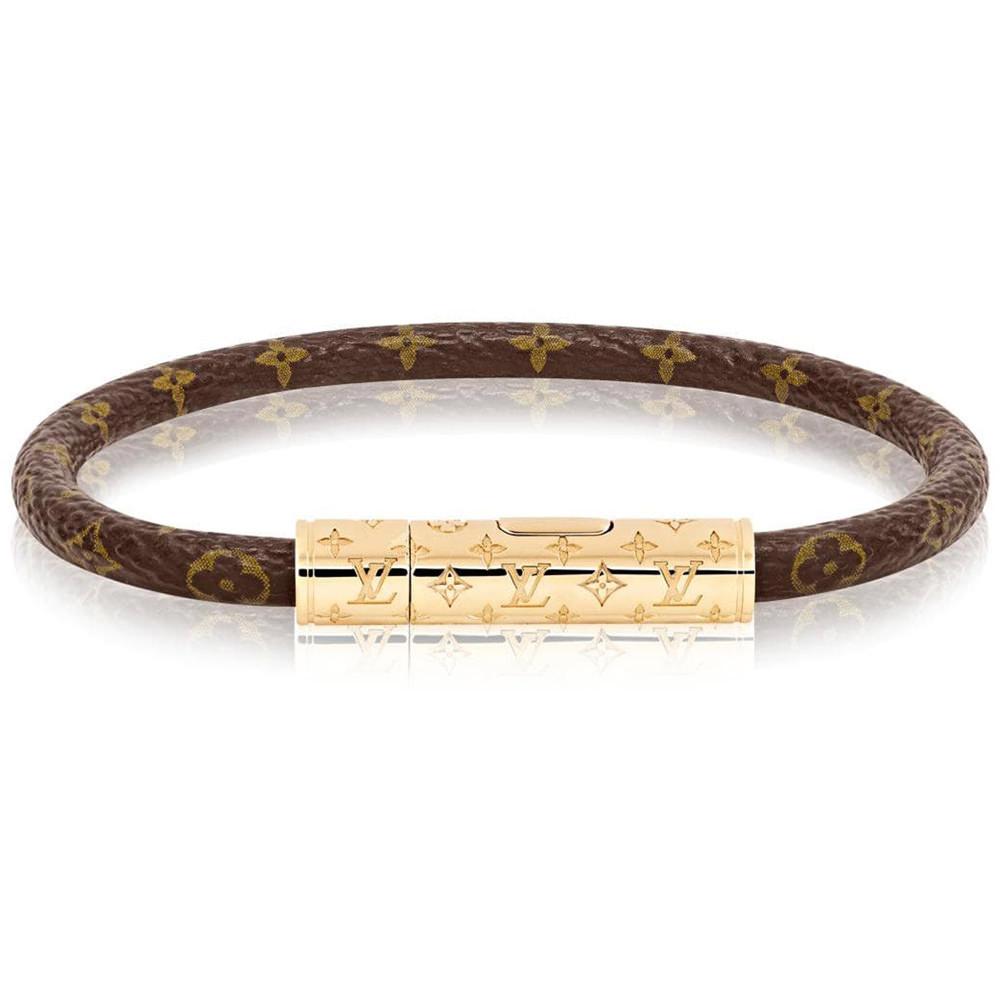 Louis Vuitton Women's Brown Monogram Outdoor Bracelet MP038E – Luxuria & Co.