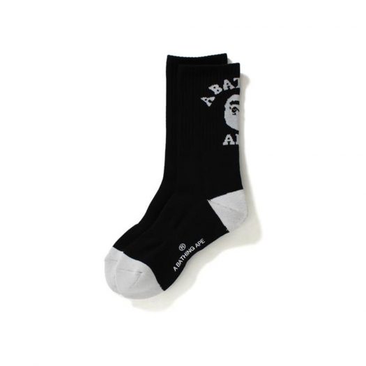 Bape College Socks Socks Black