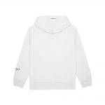 Fear Of God Essentials 3d Silicon Applique Pullover Hoodie White