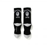 Bape College Socks Socks Black