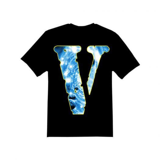 Juice Wrld X Vlone Cosmic Racer T-shirt Black