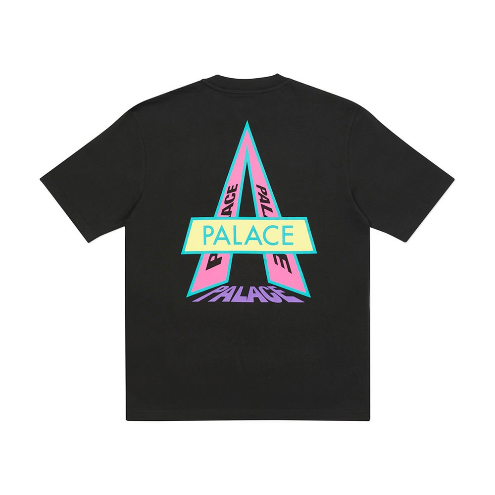 Palace Asleep To Venture T-Shirt BlackPalace Asleep To Venture T