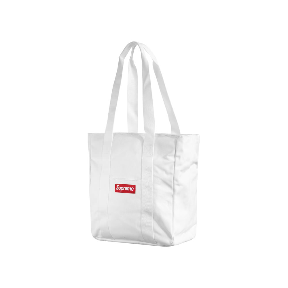 Supreme Canvas Tote White