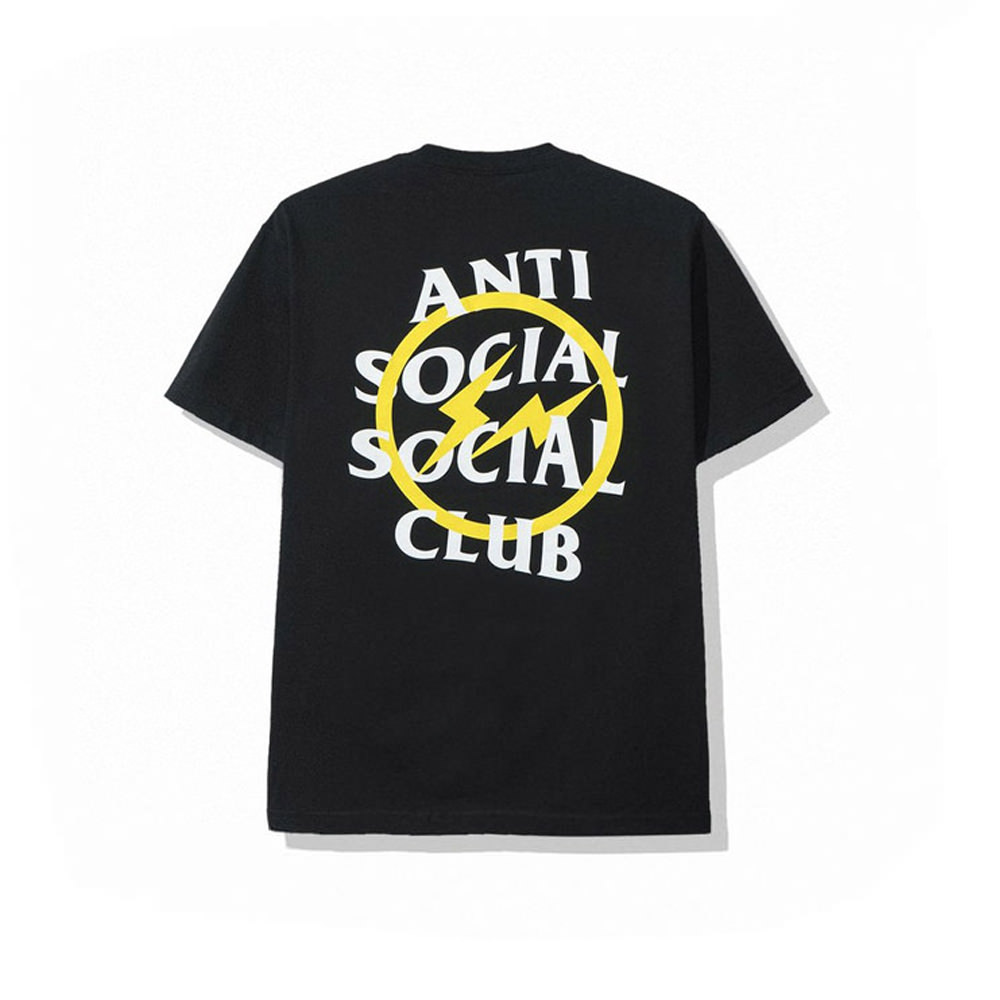 anti social social club shirt black
