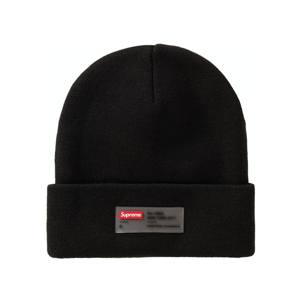 新品タグ付き supreme ビーニー BLACK キャップ CAP