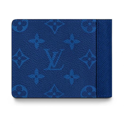 Louis Vuitton Multiple Wallet Monogram Pacific Taiga Blue