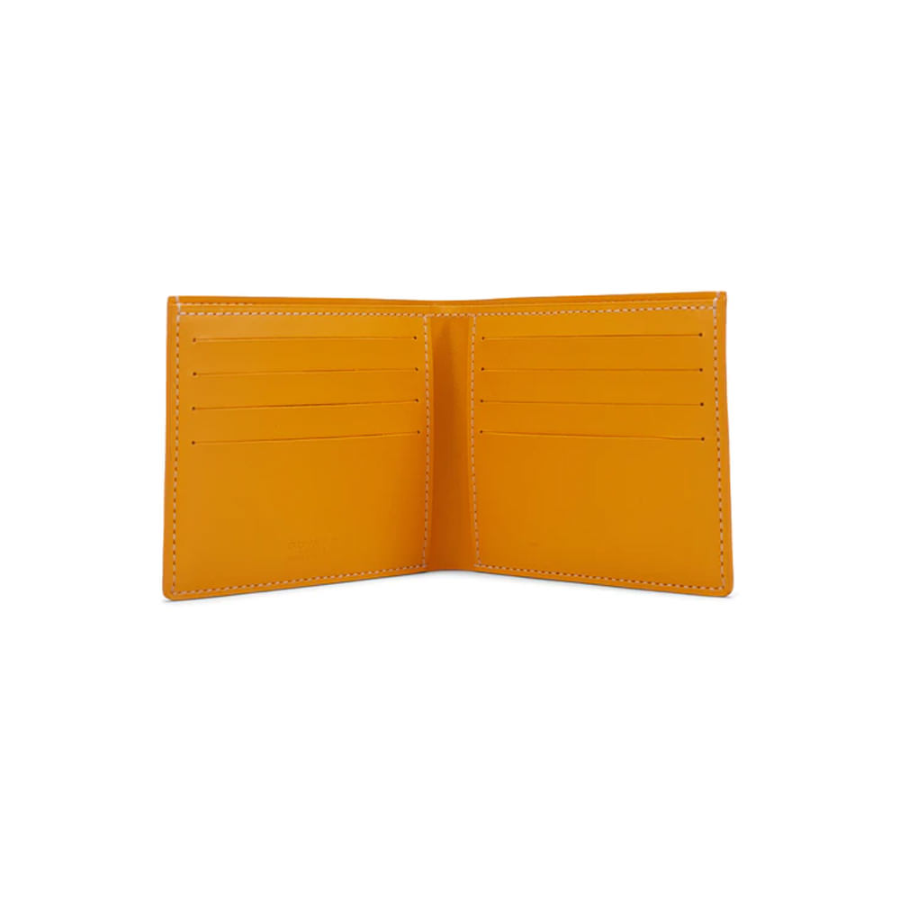 GOYARD Goyardine Bi-Fold Victoire PM Wallet Yellow 430711